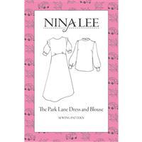 Nina Lee Park Lane Printed Sewing Pattern Sizes 6-20