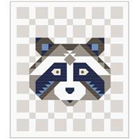 Moda Bound Co Little Raccoon Quilt Kit 96 x 112cm