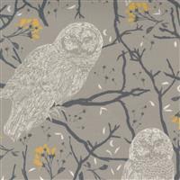 Moda Through The Woods Flint Owl Fabric 0.5m
