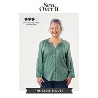 Sew Over It  Zadie Blouse Sewing Paper Pattern- Size 6-20