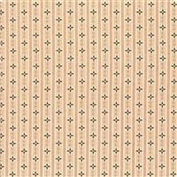 Henry Glass Esters Heirloom Shirtings Cream Wallpaper Stripes Fabric 0.5m