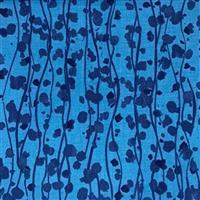 Henry Glass Midnight Sapphire in Spotty Fabric 0.5m