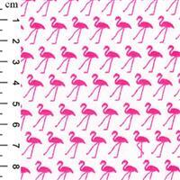 Flamingo Cotton Poplin Fabric 0.5m