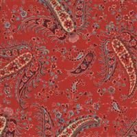 Moda Ladies Legacy in Red Paisley Fabric 0.5m