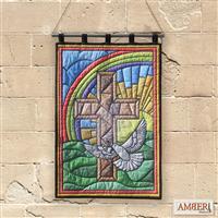 Amber Makes Sunrise Stained Glass Kit, Instructions & Panel (70 x 102cm)