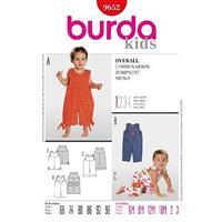 Burda Kids Jumpsuit Sewing Pattern. 6 Months - 3 Years