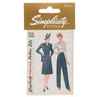 Simplicity Vintage Magnet 4151/3322 Pattern 