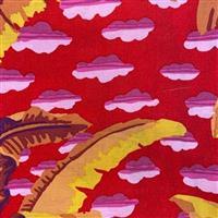 Kaffe Fassett Collective Banana Tree in Red Fabric 0.5m