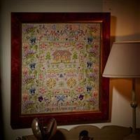 The Cross Stitch Guild Hedgerow Sampler on Linen