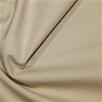 100% Cotton Fabric Beige 0.5m